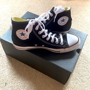 High Top Black All Star Converse